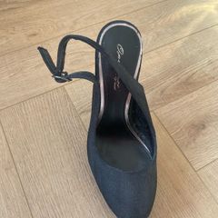 New Black Sparkly Shoes Size 3