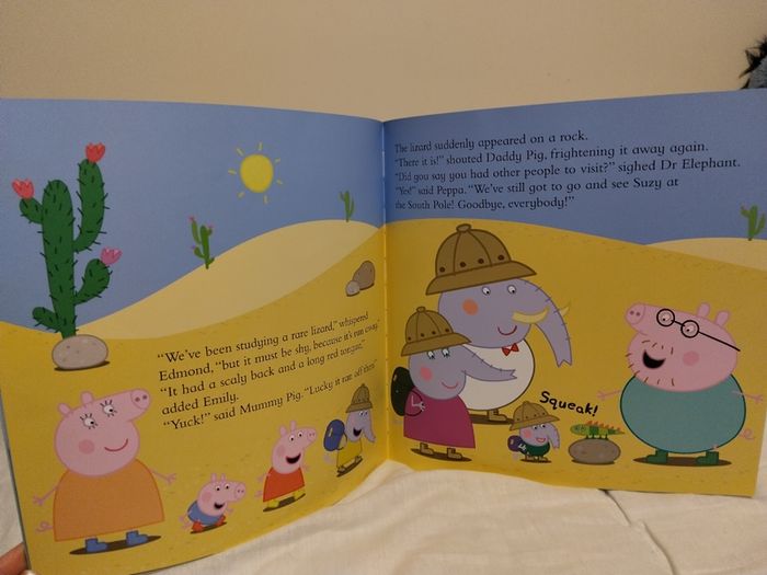 Peppa goes around the world storybook