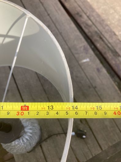 wood/glass lamp