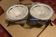 Trixie Eat on Feet Bowl Set with Stand