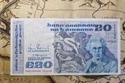 20 Pound B Series 14/11/90 Irish Note