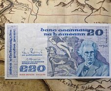 20 Pound B Series 14/11/90 Irish Note