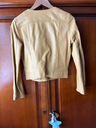 MANGO Leather jacket