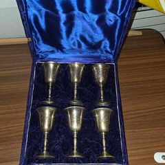 Vintage Silver Plated Goblets EPNS In Case
