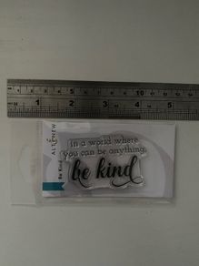 Altenew "Be kind" photopolymer stamp set, brand new