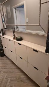 Ikea stall shoe cabinets