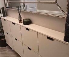 Ikea stall shoe cabinets