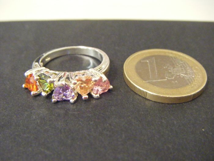 Silver Heart Ring.