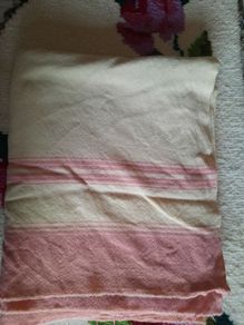 Vintage Large Foxford Pure Wool  blanket