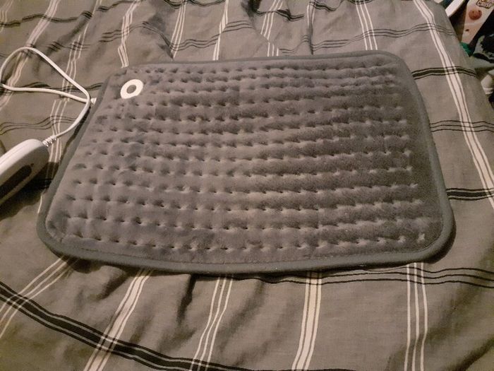 sanitas pillow heater our sit down lay ur back on it legs ect