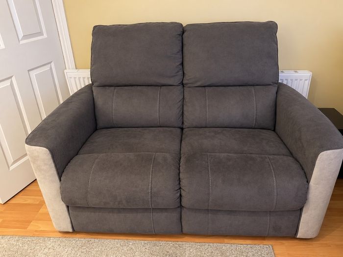2 x 2 Seater Recliners and 1 seater Recliner Sofa