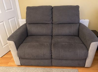 2 x 2 Seater Recliners and 1 seater Recliner Sofa