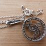 Vintage Women's Sterling Silver 925 Chain with Pendant - Silver 5,2g Image 4