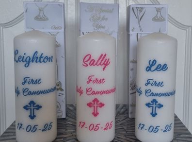 Communion candles