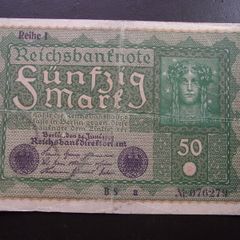 Germany. Reichsbanknote. 50 Mark (24.6.1919)