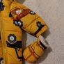 Waterproof Warm Fleece lined hooded SnowSuit & Mitten set Image 4