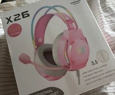 pink gaming headset