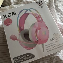 pink gaming headset
