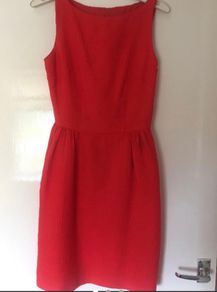 Coast midi red dress