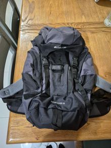 Backpack with rain cover