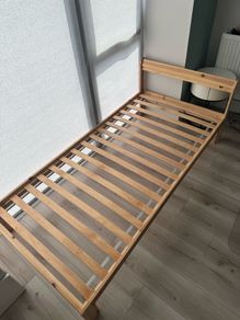 Wooden bed frame IKEA