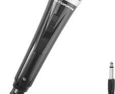 Instrument Microphone Dynamic Singing Microphone with XLR Cable 12 Feet Portable Microphone for Karaoke, Speech, Wedding, Stage and Outdoor Activities