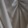 shiny cream open back mini dress fits xs-s-m pls read description Image 2