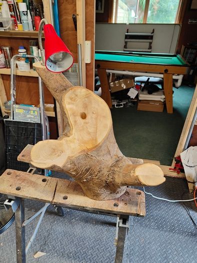 Unique handmade book stand
