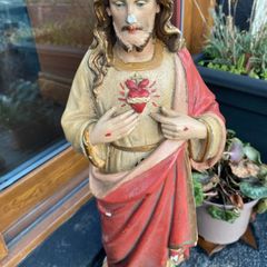 antique religious statue