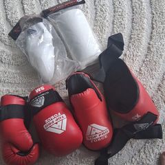 childrens XS martial arts sparring gear