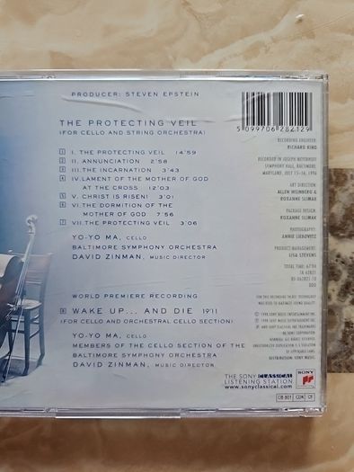 Yo-Yo Ma, John Tavener CD - The Protecting Veil / Wake Up...And Die