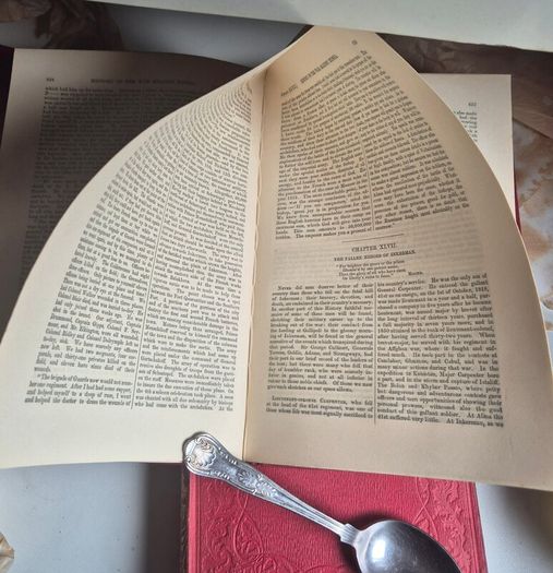 J.S. Virtue. History of the war against Russia. Illustrated. NOLAN, Edward H.Nineteenth century, Victorian, publishing, history, military, colonial, advertisement, prospectus, leaflet, broadside, insert, binding, crimson, cloth cases, gilt, subscribers.