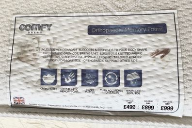 Mattress Comfy Dream King Size