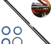 Hydraulic Cylinder 2\" Bore 36\" Stroke Hydraulic Ram Cylinder 3000psi Hydraulic Cylinders Welded Double Acting Cross Tube SAE6 Port Hydraulic Lifting Cylinder (2 X 36)