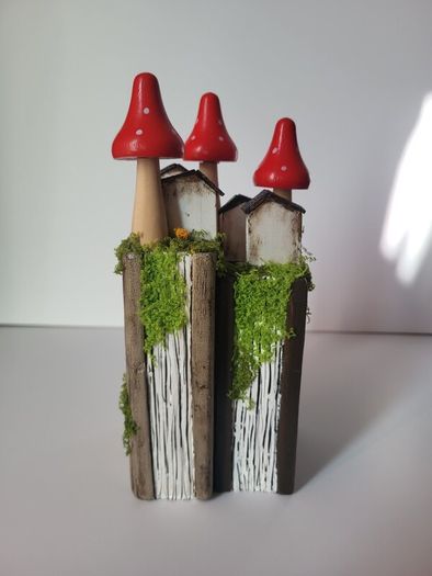 Handcrafted wooden books!