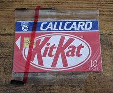 Ireland CallCard "KitKat", mint in wrapper, 5/1996, 10 Units - free standard postage