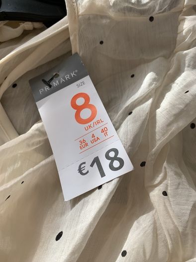New dress size 8