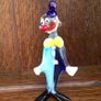 Minature Munrano Glass Ornamental Clown Image 2