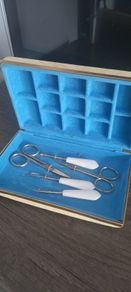 Vintage German made Manicure Set in original case