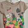 H&M Girls Colourful Summer T-Shirt 4-6 Years Image 2