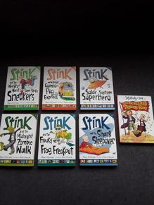 Stink kids books in perfect condition
