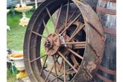 Large Heavy Cast Iron Wheel KAS1244