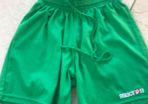 Green soccer shorts xxs