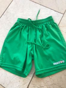 Green soccer shorts xxs