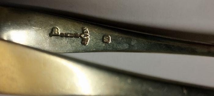 Silver tongs