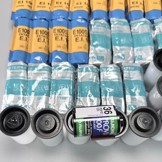 Slide film job lot 56 rolls