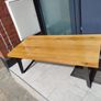 Solid oak coffee table Image 3