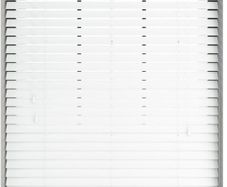 New boxed white venetian blind