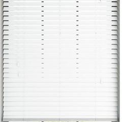 New boxed white venetian blind