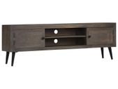 TV Cabinet Solid Mango Wood 140x30x45 cm